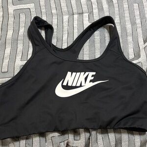 Nike Black and White Sports Bra